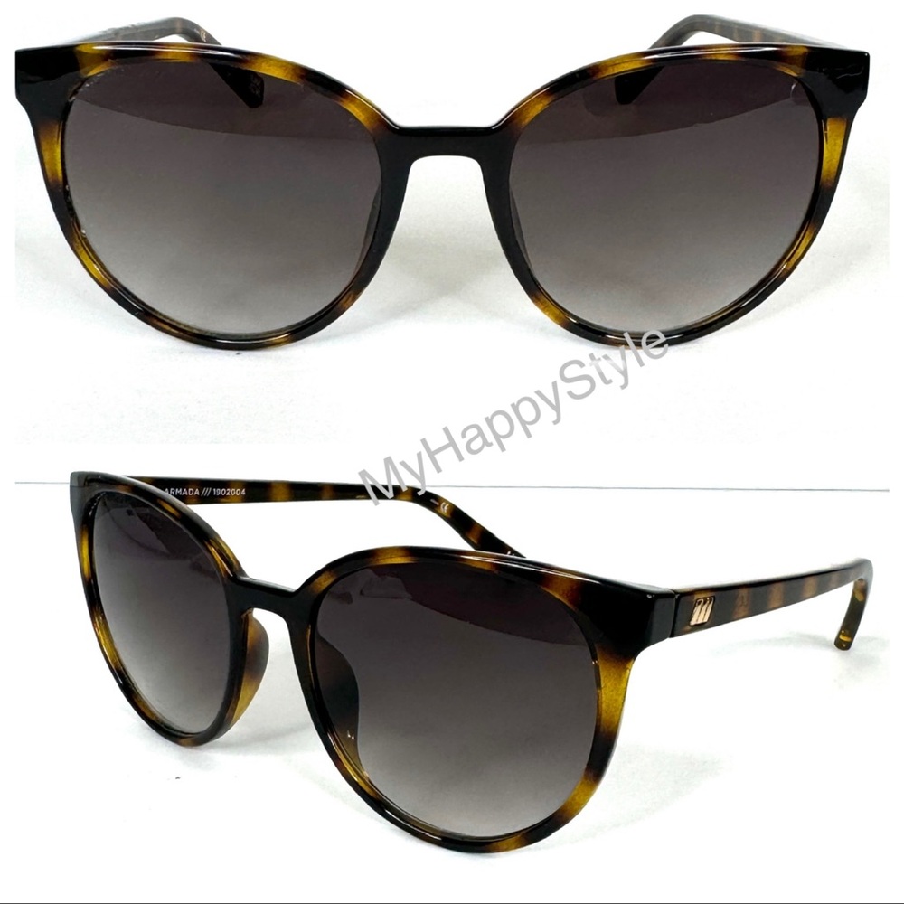 LE SPECS Armada Sunglasses NEW Tort Tortoise Cat Eye